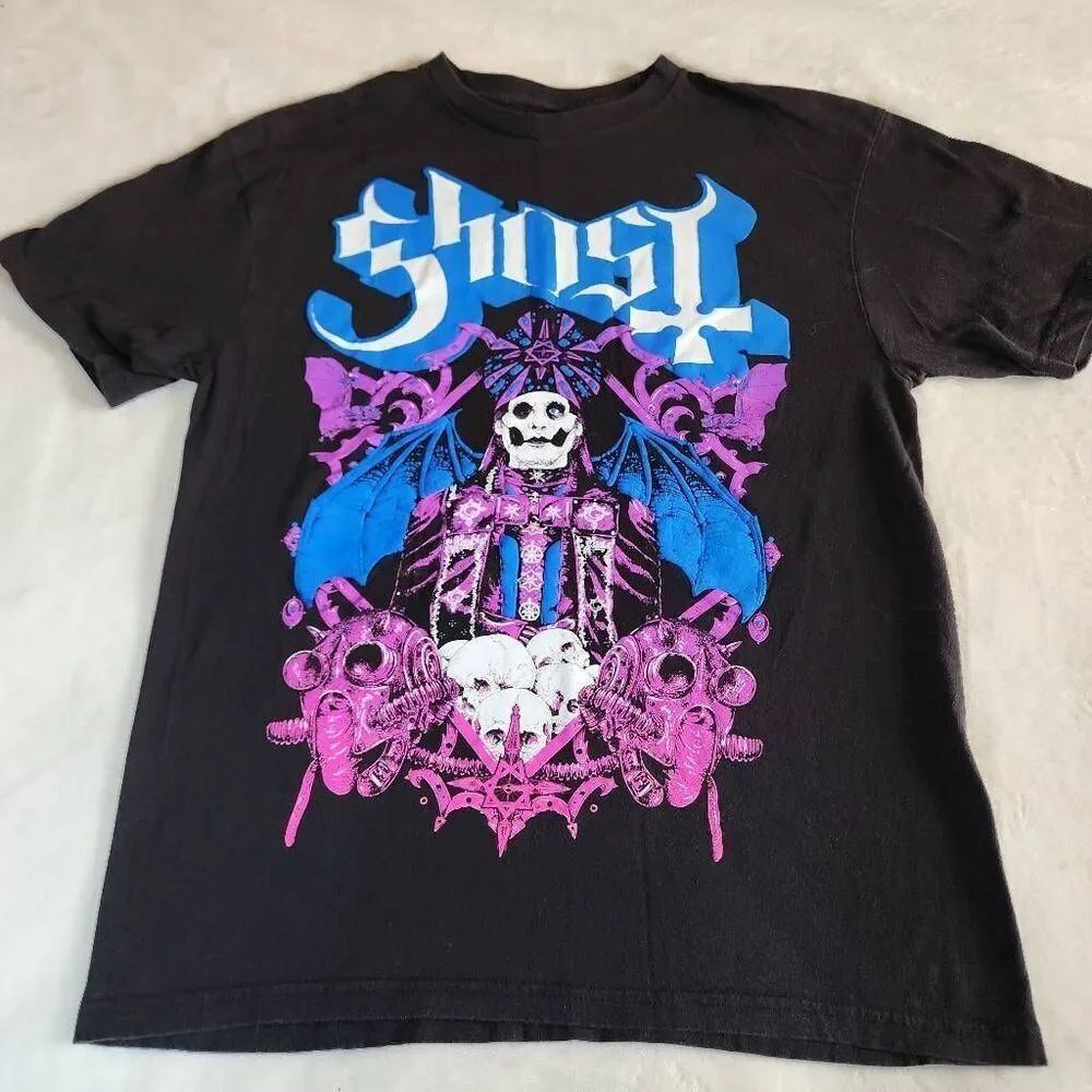 Ghost Black Graphic Tshirt Size XL